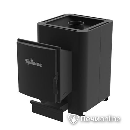 Дровяная банная печь Протопи Парилка 10 Антрацит Нержавейка в Клине